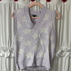 Wild Fable Lavender Sleeveless Sweater Top